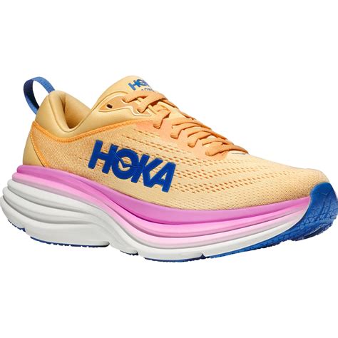 Hoka Bondi Women S Running Shoes Impala Cyclamen Bike