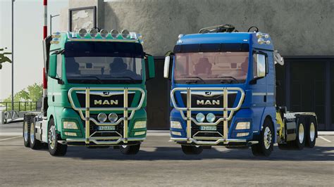 LS19 Fahrzeuge LKWs MAN TGX Forst Sattelzug Pack 1 1 0 1 für