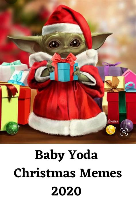 Adorable Baby Yoda Memes For Christmas Live One Good Life Star Wars