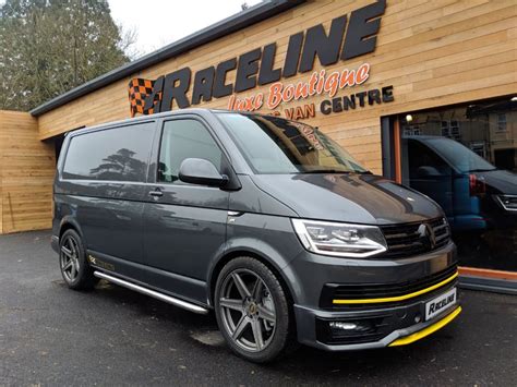 Custom Vw T Transporter Raceline Gt In Indium Grey Vw Caravelle Vw