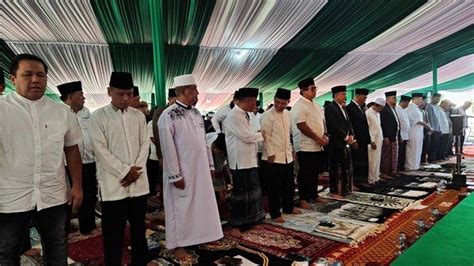 Pj Gubernur Sumsel Agus Fatoni Sampaikan Pesan Di Hari Idul Fitri Ajak