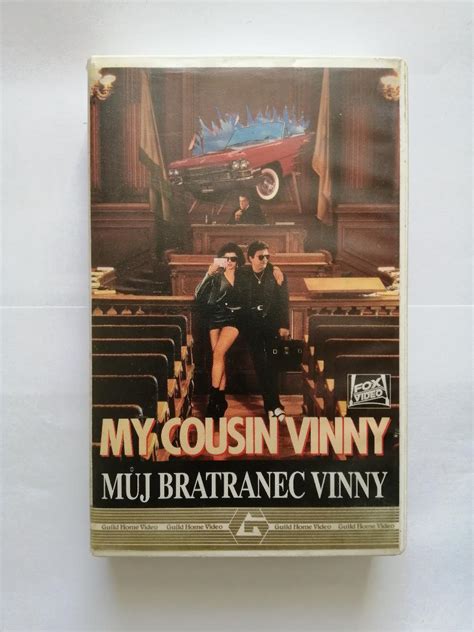 VHS Můj bratranec Vinny 1992 Guild Home Video velký obal Aukro