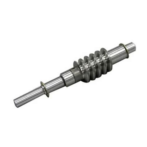 Mild Steel Worm Gear Shaft For Automobile Industry At Best Price In