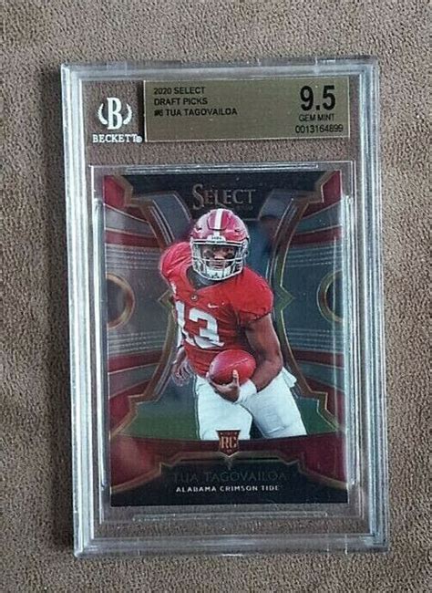 Panini Chronicles Drfat Select Tua Tagovailoa Rc Rookie Bgs