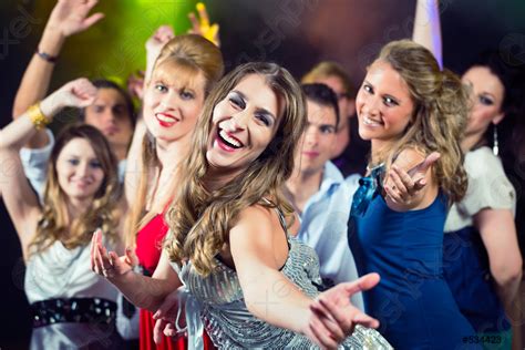 Party People Dancing In Disco Club Stock Photo 534423 Crushpixel