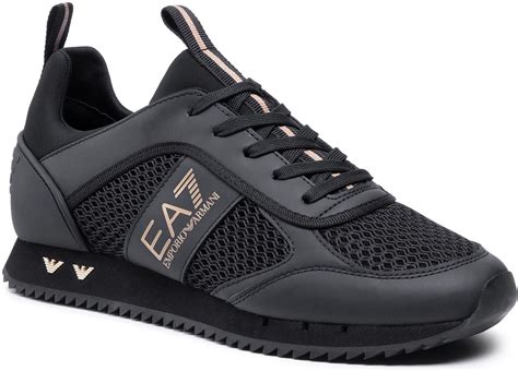 Sneakersy Ea Emporio Armani X X Xk M Triple Black Gold