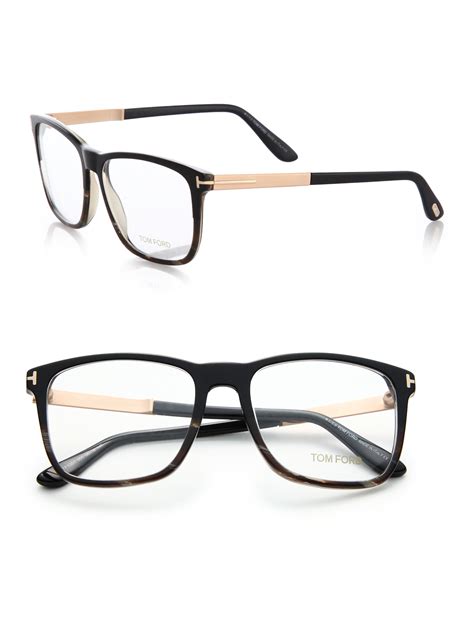 Lyst Tom Ford Square Optical Frames In Black