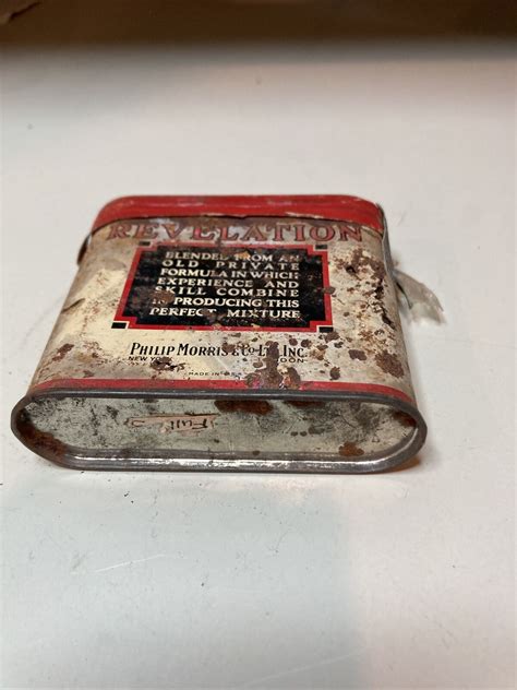 Vintage Old Philip Morris Prod Revelation Smoking Mixture Pipe Tobacco