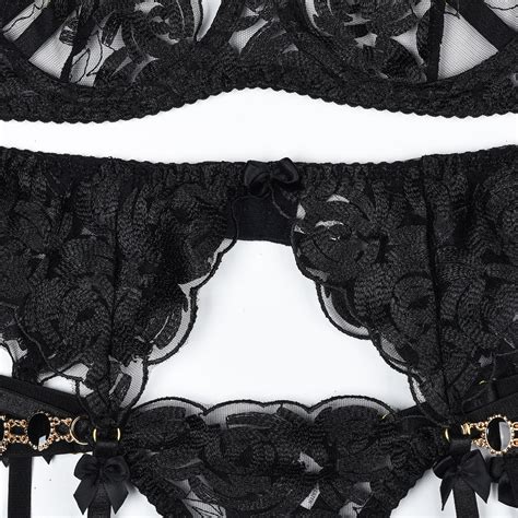 Ins Hot Style European American Style Complex Sexy Lingerie Ancient Gem