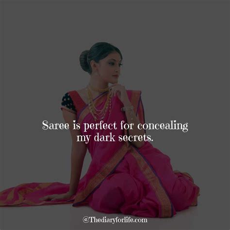 Cool Saree Quotes For Instagram