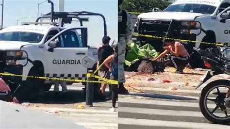 VIDEO FUERTE Patrulla de la Guardia Nacional choca con vehículo y