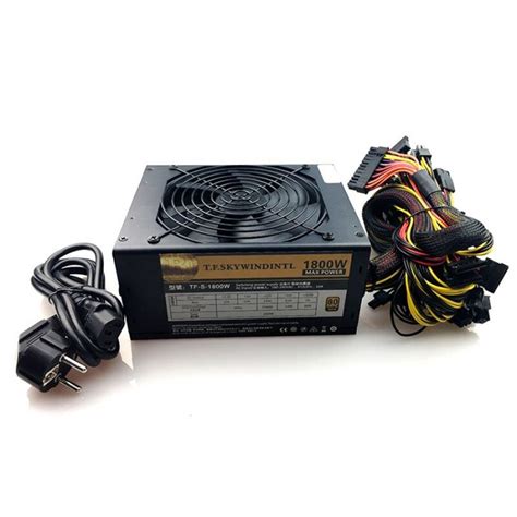 ATX PSU 1800W Modular Power Supply For Eth Rig Ethereum Coin Mining