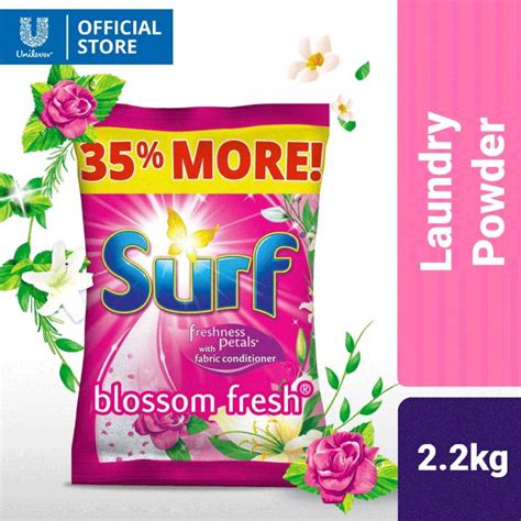 Surf Blossom Fresh Laundry Powder Detergent 2 2kg Pouch Lazada PH