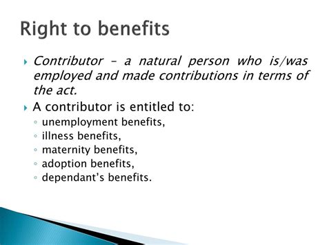 Ppt Theme 5 Unemployment Insurance Act 63 Of 2001 Powerpoint