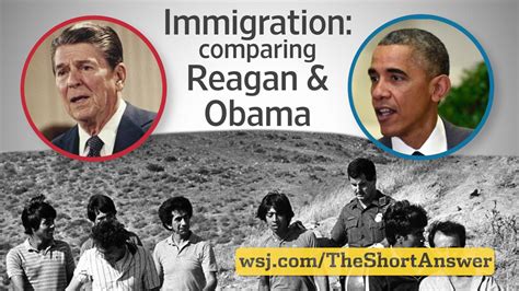 Immigration Comparing Reagan And Obama