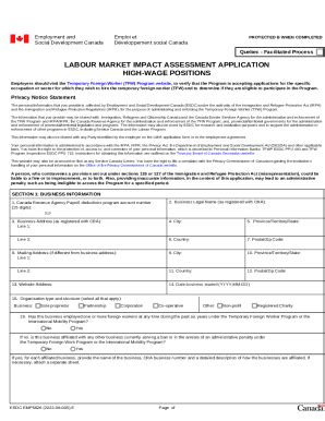 2022 2024 Form Canada ESDC EMP5626 Fill Online Printable Fillable