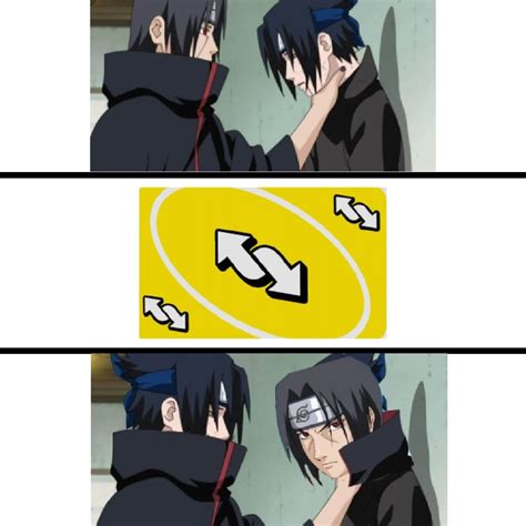 Oh no! Sasuke chokes itachi! : memes