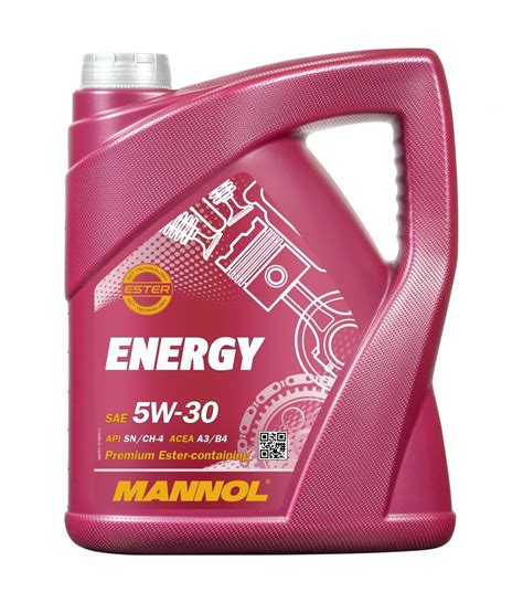 MN7511-5 MANNOL ENERGY Motoröl 5W-30, 5l, Teilsynthetiköl AUTODOC Preis ...