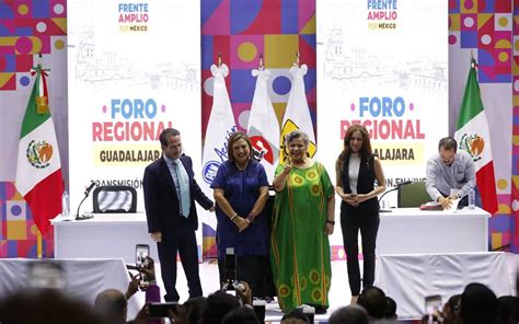 Foro Del Frente Amplio En Jalisco X Chitl G Lvez Y Beatriz Paredes