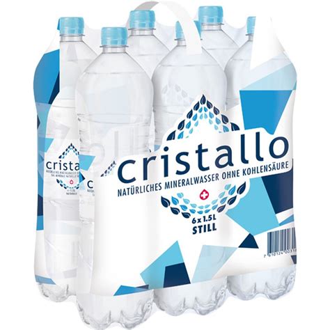 Cristallo - Mineralwasser