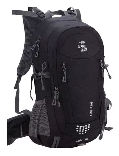 Mochila Trekking Alpine Skate 40 Litros Viaje Funda