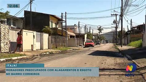 Moradores Preocupados Com Alagamentos E Esgoto No Bairro Cordeiros