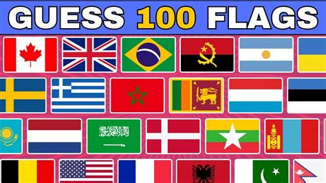 🌍 Guess The Flags Challenge Guess The Country By Its Flag 🚩 Youtube