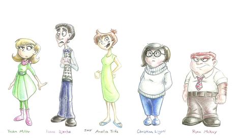 Inside Out As Humans By A Little Tea Rat On Deviantart