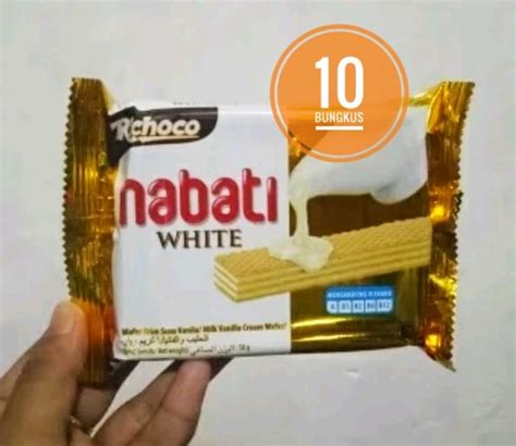 Jual Produk Richoco Nabati White Wafer Termurah Dan Terlengkap April