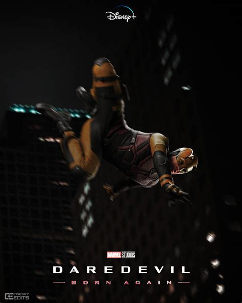 Daredevil Born Again Poster by cineskyedits on DeviantArt