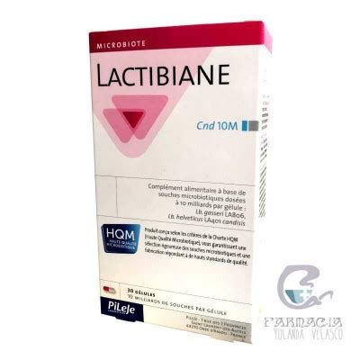 Lactibiane Cnd 10M Pileje 30 Cápsulas