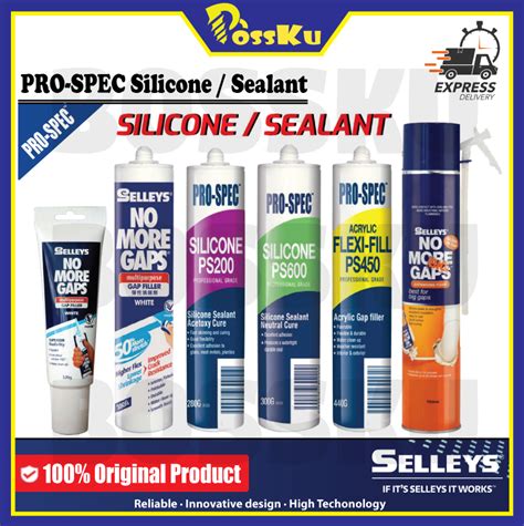 SELLEYS SILICONE SEALANT For Awning Roofing Timber Tiles Rubber