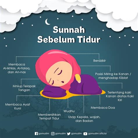 Sunnah Nabi Sebelum Tidur Homecare24