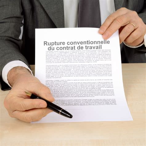 La Rupture Du Contrat De Travail