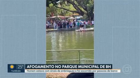 Vídeo Homem é socorrido depois de se afogar no lago do Parque