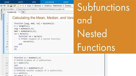 Using MATLAB Functions MATLAB