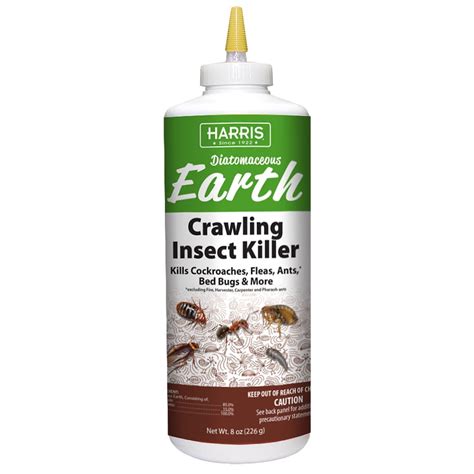 Harris Diatomaceous Earth Crawling Insect Killer 8 Oz. - Walmart.com ...