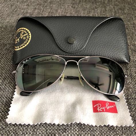 Ray Ban Rb3362 Cockpit Polarized 004 58 Men S Fashion Watches And Accessories Sunglasses