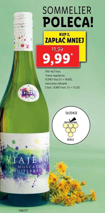 Wino Viajero 28 TANIEJ Promocja Lidl Ding Pl