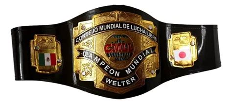 Cintur N Campeonato Mundial Welter Para Ni O Lucha Libre