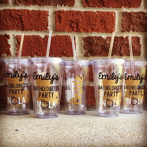 Nola Bachelorette Cups New Orleans Bachelorette Party Etsy Bachelorette Party Cups Nola