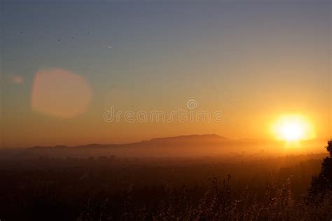 Mount Tam Bay Area Sunset Shot Stock Image Image Of Beach City