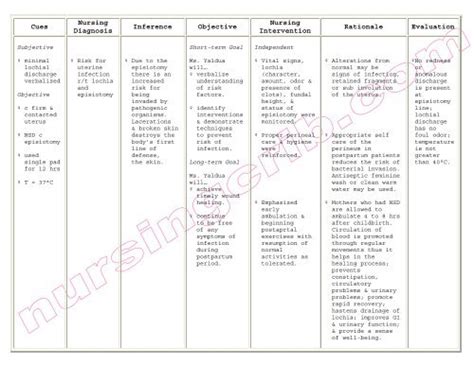 Duty Ncp Obward Pdf Nursing Crib