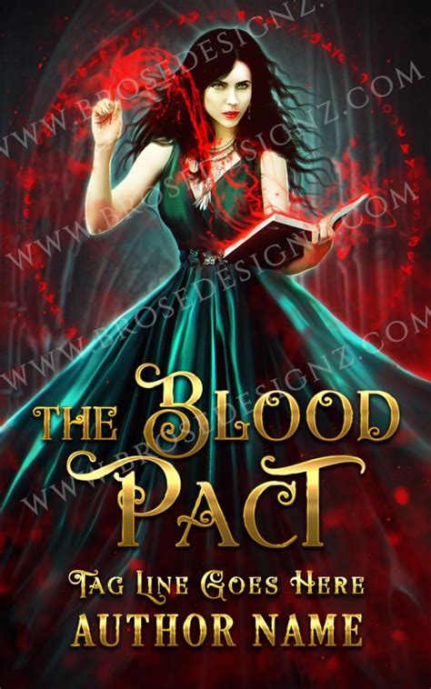 The blood pact - The Book Cover Designer