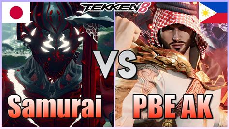 Tekken Samurai Yoshimitsu Vs Pbe Ak Shaheen Ranked Matches