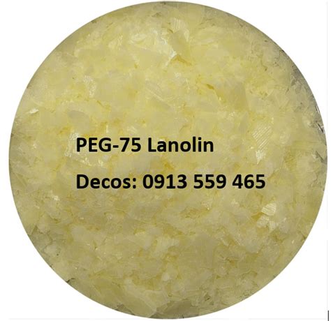 Peg 75 Lanolin Nguyên Liệu Sản Xuất Hoá Mỹ Phẩm