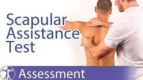 Scapular Assistance Test SAT Scapular Dyskinesis YouTube