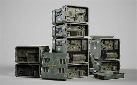 3D model Military Radio Station JISCC VR / AR / low-poly | CGTrader