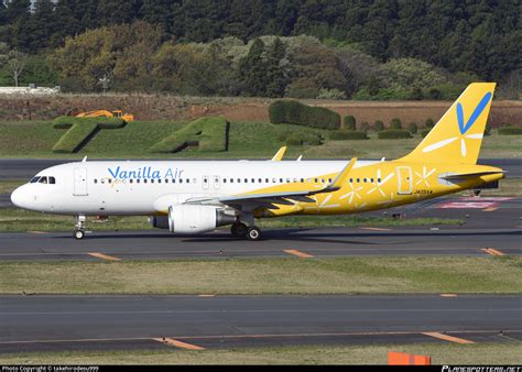 Ja Va Vanilla Air Airbus A Wl Photo By Ninejets Id