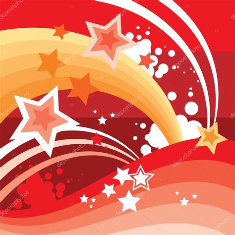 Abstract Stars Background Stock Vector Image By ©upimages 6775909